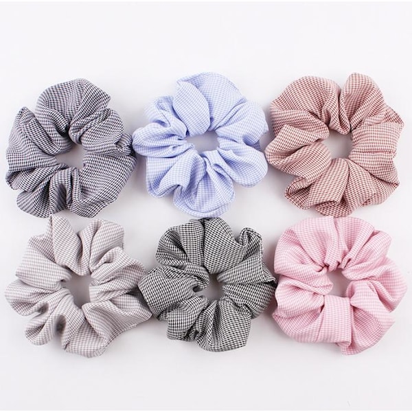 24 st Hårtofsar, Hårband, Håraccessoarer, Rockabilly multicolor