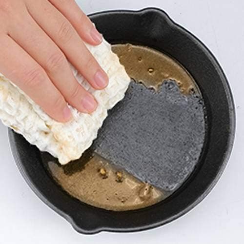 6,3\" Mini Støbejernspande, Lille Stegepande til Køkken og Camping (Sort) single pan frying pan 16cm