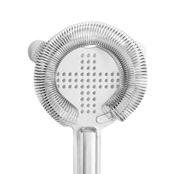 5-delt cocktailmixersæt i rustfrit stål 750 ml cocktailshaker ske målejigger klemme og si til bar