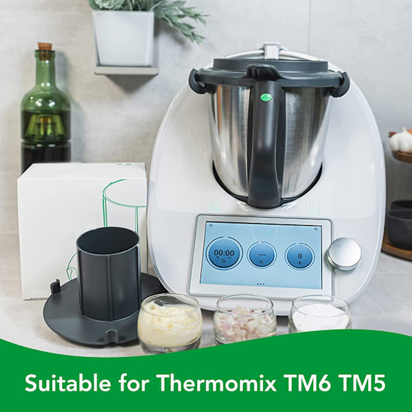Blender Splash Guard Lock för Thermomix TM6 TM5 Plast Anti Splash Kitchen Mixer Cover för Utbyte