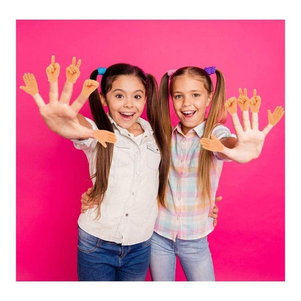 Tiny Hands Fingerdockor Hand Sax Rock Paper Game