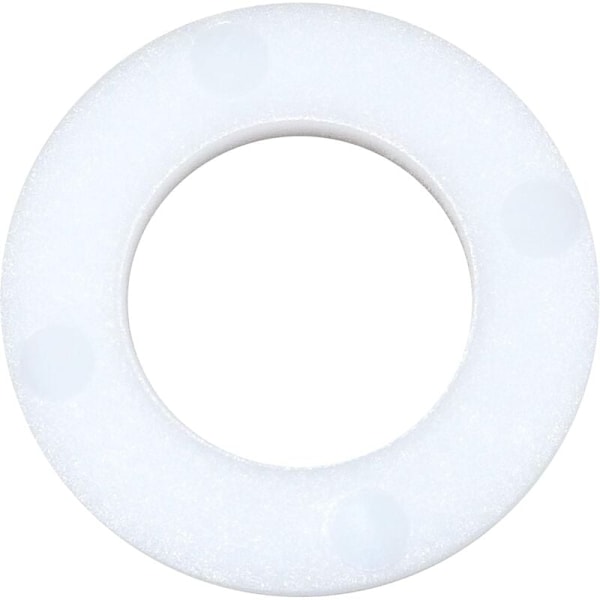 C48564 - Pakkaus, jossa 100 polyamidi/PA/nylon-aluslevyä M8 Ulkohalkaisija 16 mm Paksuus 1,7 mm - DIN 125
