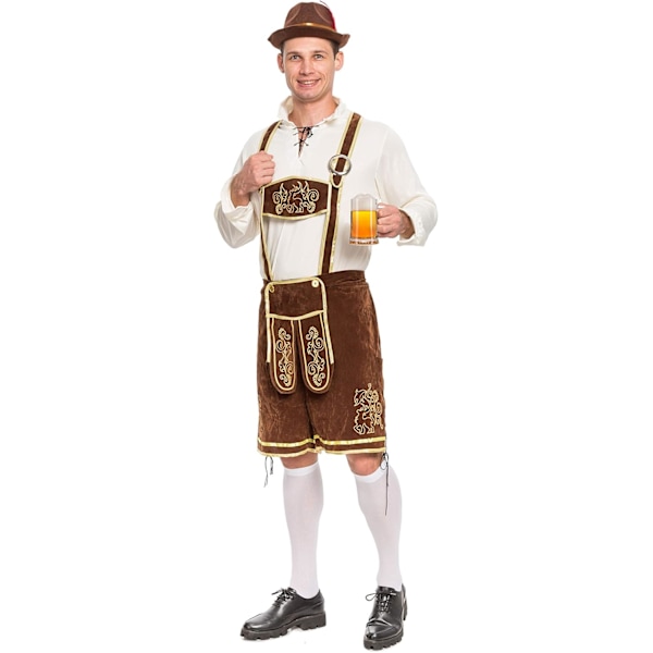 Tysk, Bayerisk, Oktoberfest, Mænds Forklædning, Halloween Maskerade, Maskerade og Ølfestival M