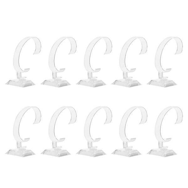 10 st Sugess klockor herr klocka displayhållare klocka displayhållare armband förvaringsställ armband displayhållare