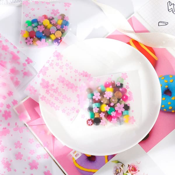 100 stk. Plastposer Gaveposer 10*10CM 10*10cm 10*10cm