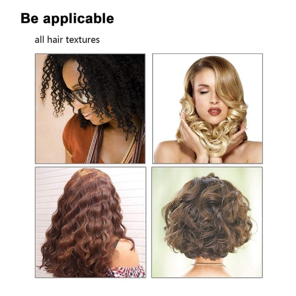 IC Hårrullar för natten, 30 st silikonhårrullar, värmefria hårrullar, Silikon Magic DIY Rollers Hårstyling