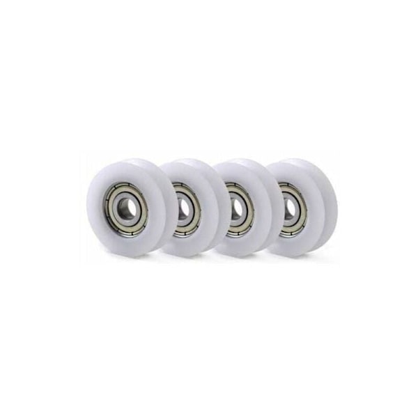 10 st U Plast Nylon Inbäddade 608 Spårkullager 8 30 10mm Styrrulle, från DEBUNS
