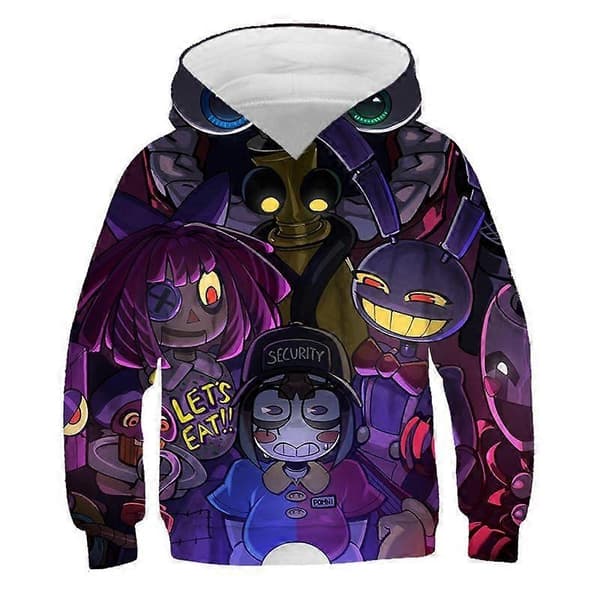 The Amazing Digital Circus 3D-tryckt Hoodie 160