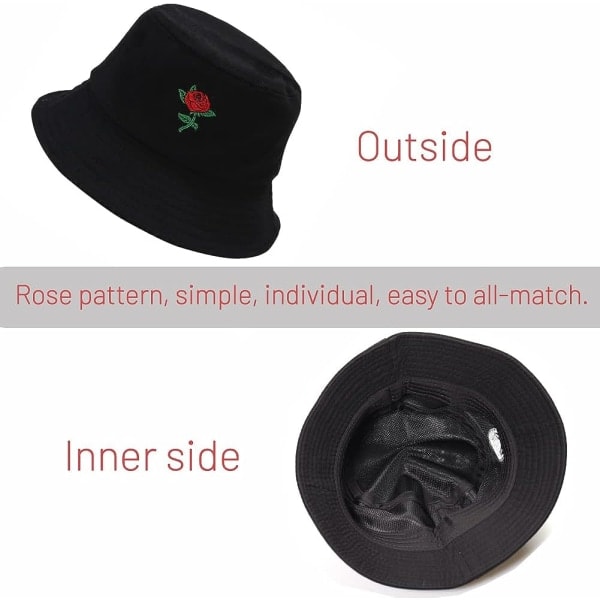 IC Bomullshatt för Kvinnor Män Sommarresor Solskydd Strandhatt, Unisex Utomhus Fiskarhatt