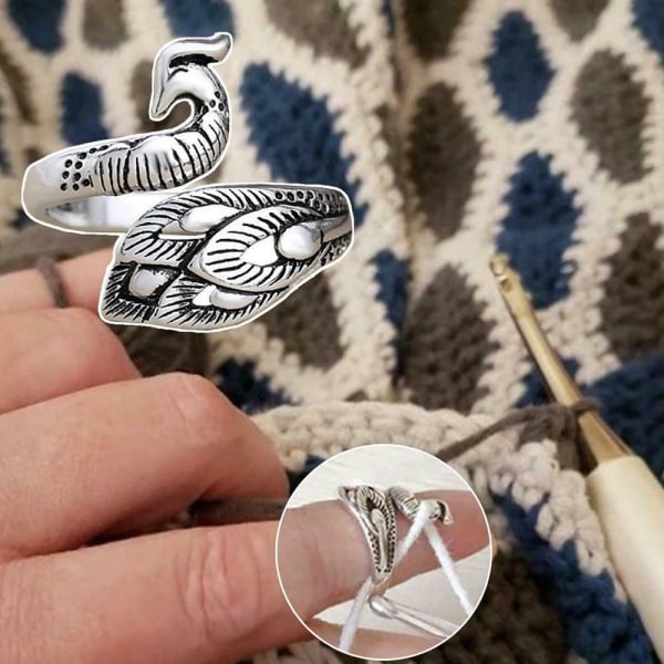 3 st stickögla virkring ring sytillbehör