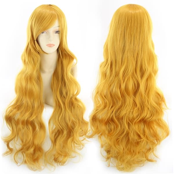 Syntetisk Paryk til Fest, Pride, Parader og Cosplay 80cm 250 #4