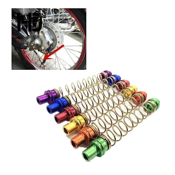 Metallbromsfjädrar Skalbara bromsfjädrar Motorcykeltillbehör Färgglada
