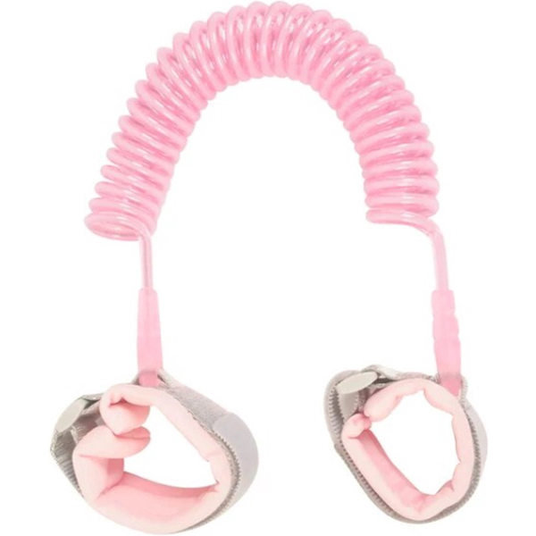 Barnehåndleddsbånd - håndleddssele - barnesele - Lys Rosa - 1,5 meter