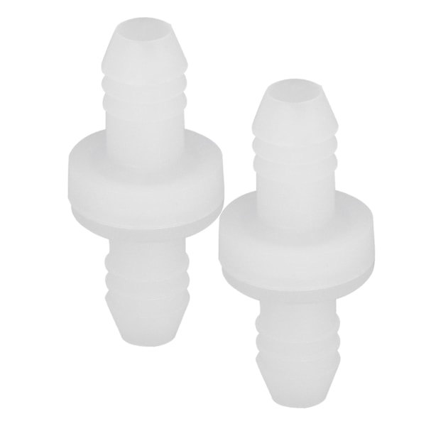 2 stk. tilbageslagsventil 3/8in 10mm plast 1-vejs vand ikke-retur til luftkompressor akvariepumpe brændstofgasvæske luft Cdav6/cddv6