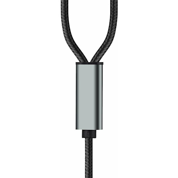 Apple - 2RCA Lotus -äänikaapeli - Matkapuhelinlinkki iPhone-kaiuttimen äänivahvistimeen..DEBUNS