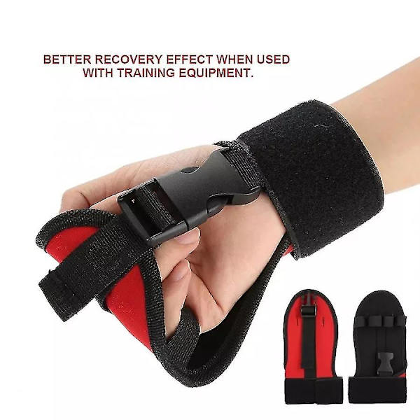 Rehabiliteringshandskar Brace Andningsbar halkfri Hjälpmedel Fixerad Hand Fist Stroke Hemiplegi Patientträning Smärtlindring