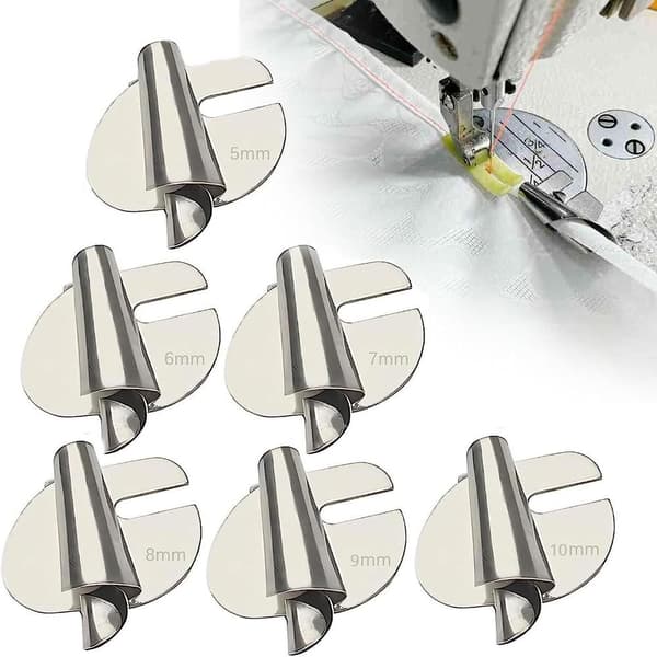 2 STK. Symaskinefod med rulle 3MM 3mm 3mm