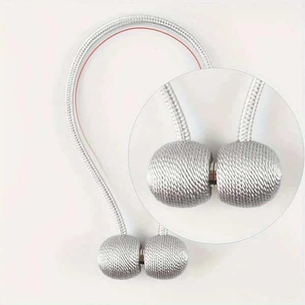 Magnetic Curtain Tieback for Curtains Light Purple 2-Pack Ljuslila 2-Pack