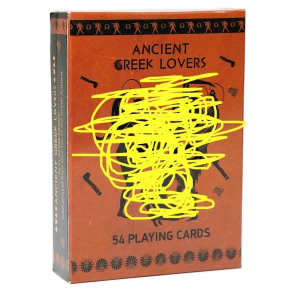 Spelkort Vuxen Roligt Sex Spel Sex Kortspel Vänner Partyspel Par Ancient greek lovers