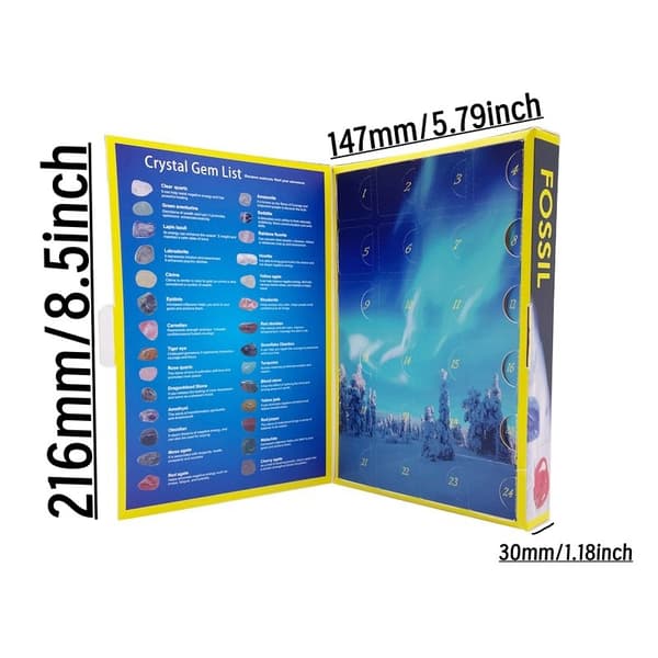 2025 Krystall Julekalender Stein Julekalender