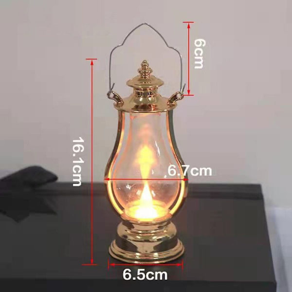 LED Lanterne Lys Lanterne SØLV 2 SØLV 2 sølv 2 silver 2