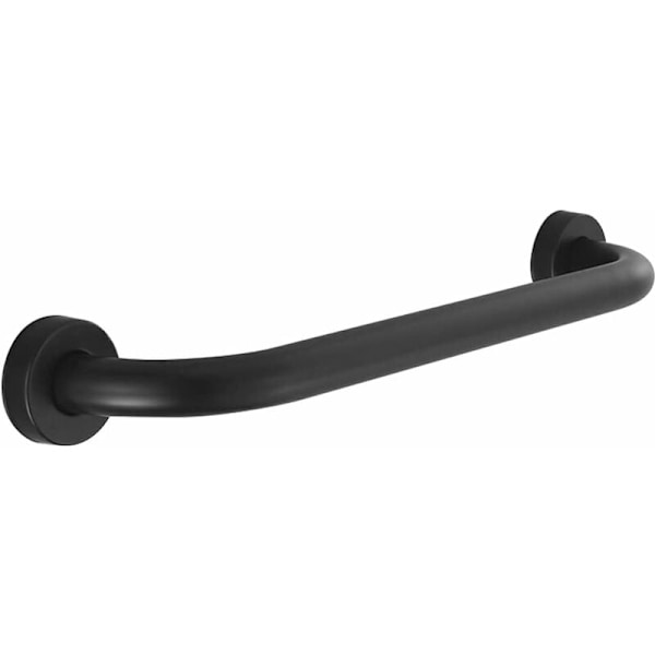 Toalett Håndtak Rustfritt Stål Badekar Håndtak Veggmontert Håndklestativ Baderom Badekar Håndtak, Svart (40CM)