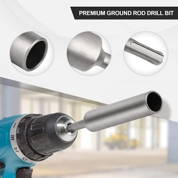 SDS PLUS Vasaraporanterä Ø Sisäinen 20mm x Ø Ulkoinen 25mm x 170mm Pituus, DEBUNS:ilta