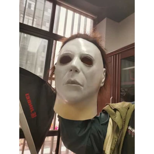 2023 Halloween uusi kuunvalo paniikki tappaa Mike Meyer Myers kauhu lateksi naamio pääpeite gray