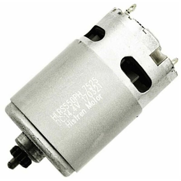 13 Tänder 14.4V Motor för Bosch GSR GSR14.4-2-Li PSR14.4 Li-2 Hållbar Borrmotor Reservdelar Metall Elverktyg Ersättningstillbehör..DEBUNS
