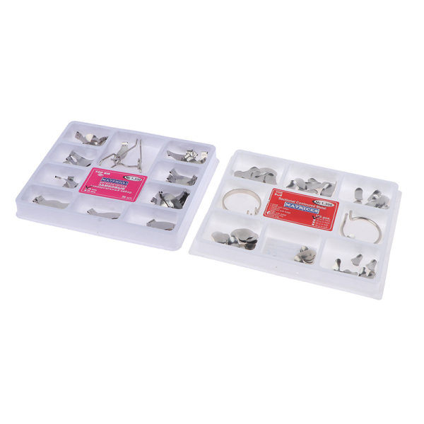 IC 100 st Dental Pro Metall Matrix Band Sektionella Konturerade Band R A1
