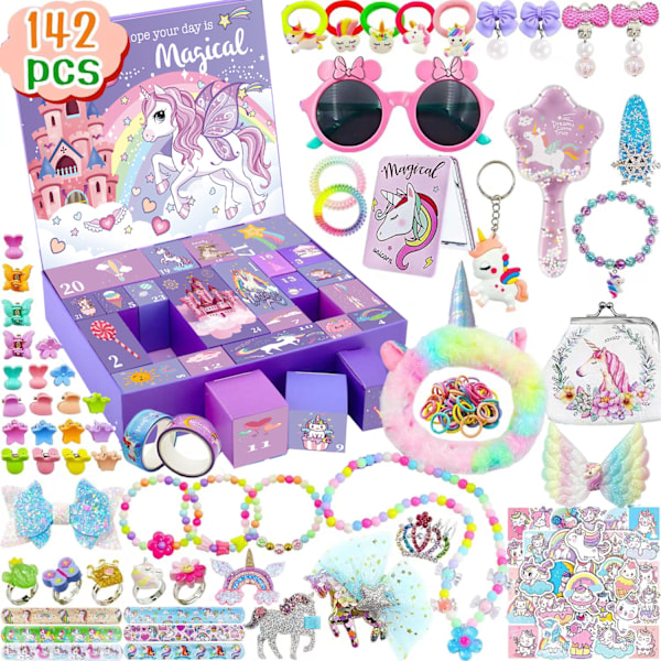 Blind Box Hole Fun Barn DIY Dockdocka Nyckelring Sjöjungfru Enhörning Set Present Q2