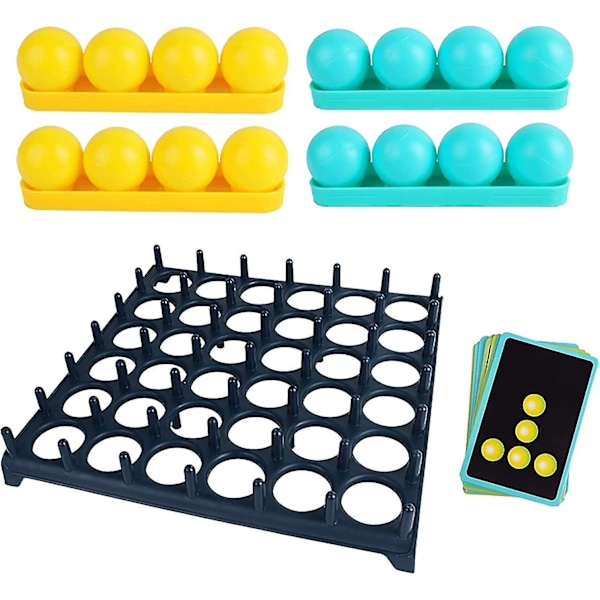Ping Pong Challenge-spel, studsbollsspel Aktivera bollspelet för barn, familj och fest Bordsstudsande leksak