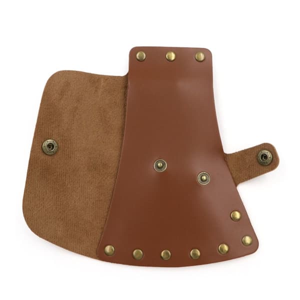 Fodral Yxhuvudskydd Yxhuvudslida Brun Brown