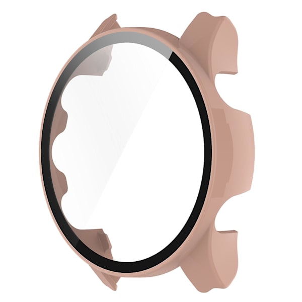 Anti-scratch Anti-fall Hard PC Watch Case Protective Cover med härdat glasskydd för Garmin Forerunner 255