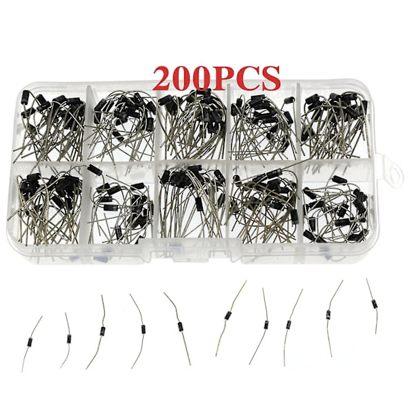 Ensretterdiode 1n4006 1n5817 1n5818 1n5819 1n4001 1n4002 1n4003 1n4004 1n4005