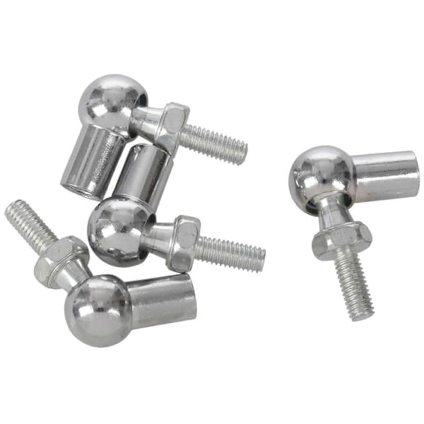 sourcingmap 6mm Han Hun Gevind L Formet Kugleled Stangende Lejer 4 stk