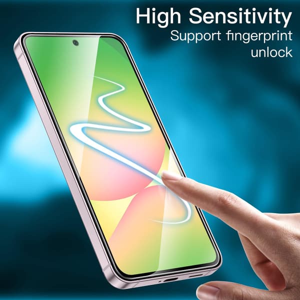 2-Pack Samsung A57 Screen Protector in Premium Tempered Glass