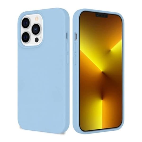 Mobiilikuori silikoni iPhone 13 - Vaaleansininen