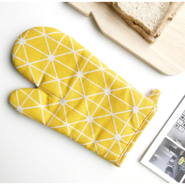 Grytvantar för säker matlagning, quiltad design med halkfritt grepp, extra tjocka för värmebeständigt skydd, mjuk vaddering för komfort, maskintvättbara