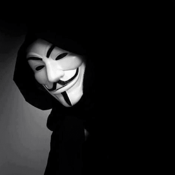 Anonym Maske Halloween 5-pak