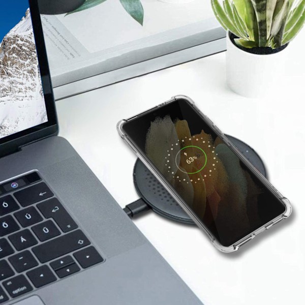 Samsung Galaxy S24/S23FE skal mobilskal Army V3 - TRANSPARENT SAMSUNG S24