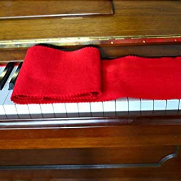 Piano Keyboard Anti-Dust Cover Key Cover Duk för Piano