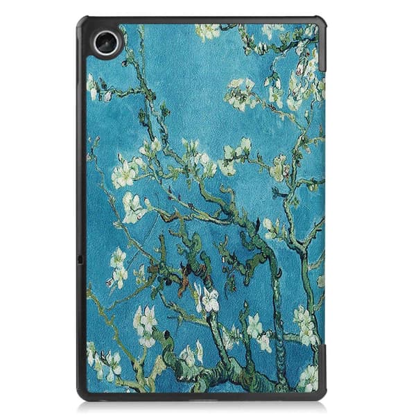 Tab M10 Plus, 3. generation, Etui, Tredobbelt fold, Kirsebærblomster