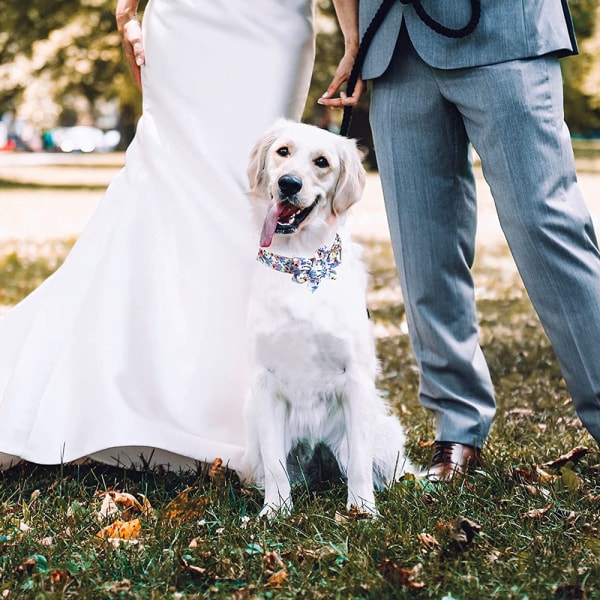 Hundhalsband för flickor, Hundhalsband för flickor, med söta blommor,