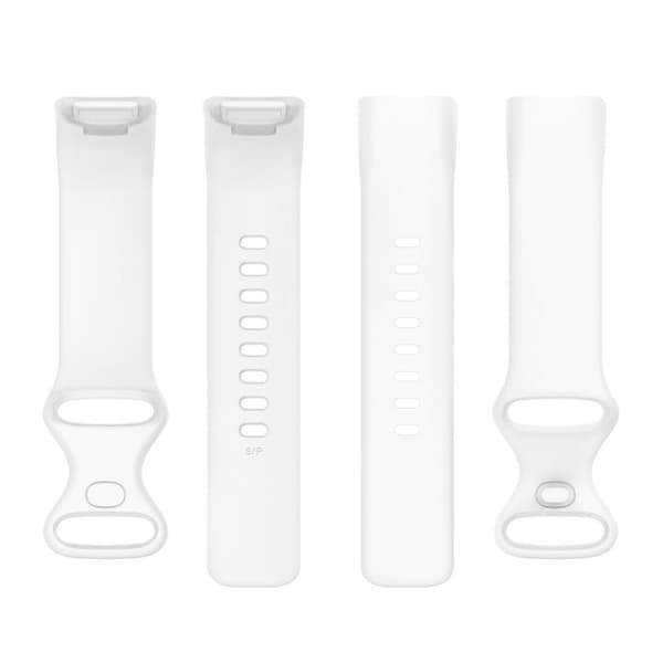 Fitbit Charge 6 / 5 Armbånd TPU (L) Hvit