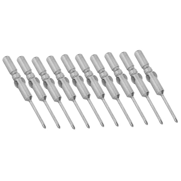 10 stk 2 mm elektrisk skrutrekkerbitssett Krysshode magnetisk skrutrekkerhode reservedeler