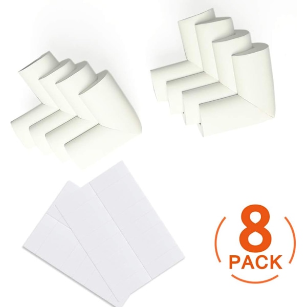 Flexibelt Hörnskydd för Barnsäkerhet, Mjuka Möbelhörnskydd i Plastskum med SGS-test och Certifiering, Bred Användning för Möbler
