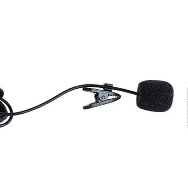 Lavalier Mikrofon Profesjonell Støyreduksjon Mini Laptop PC Notebook Slips Revers Clip Mikrofon for Smarttelefon