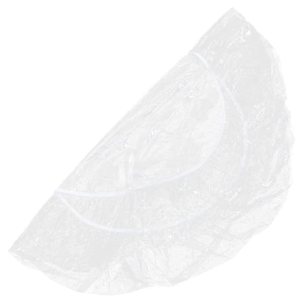 Elastisk duk Gjennomsiktig duk Rund tilpasset duk med flanellbakside