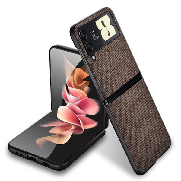 Samsung Galaxy Z Flip3 5G mobilskal - Brunt Brun
